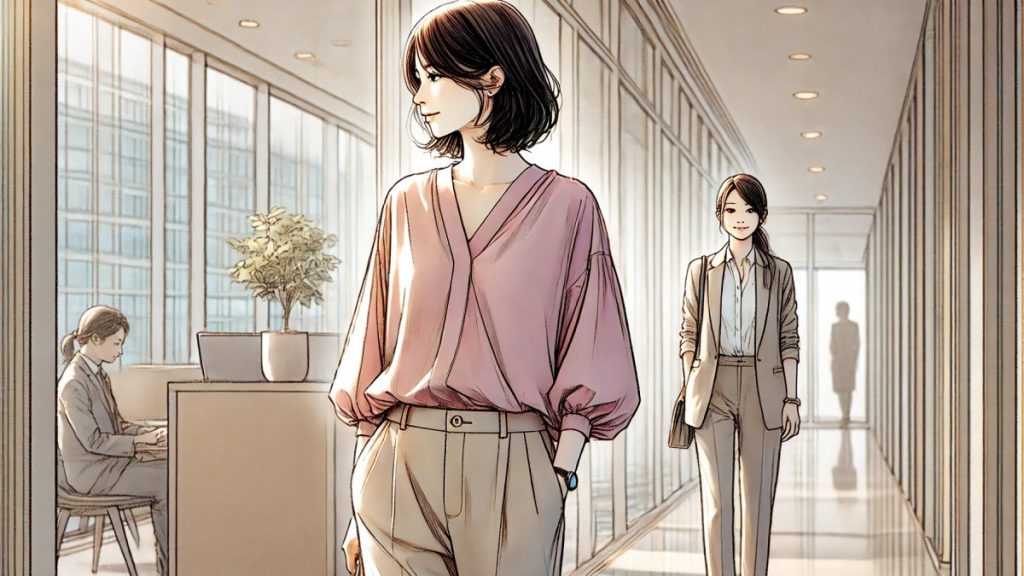 職場で見せる振る舞いと人間関係