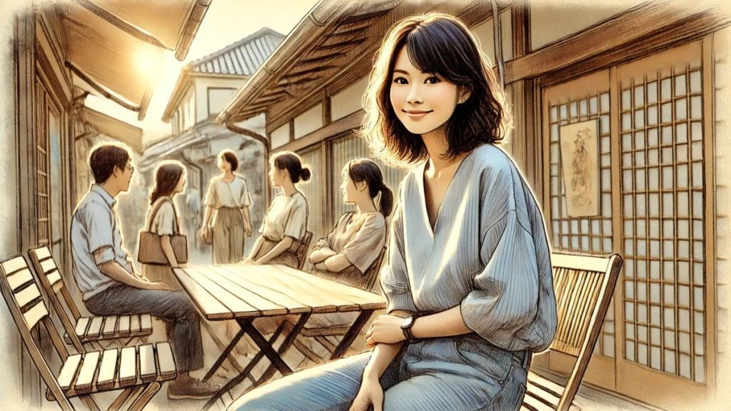 周囲から見たおおらかな女性の魅力的な特徴