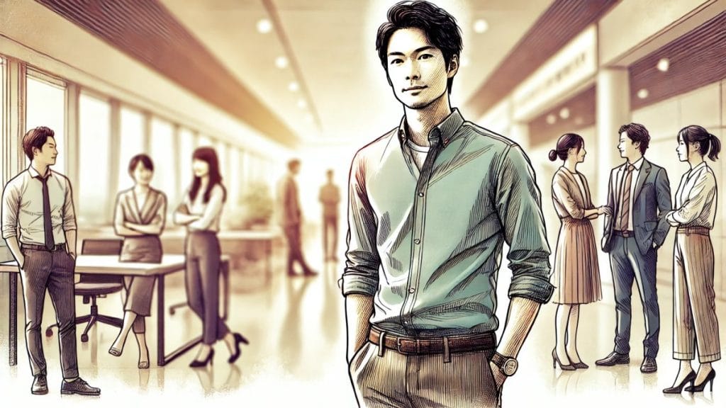 周囲から見たおおらかな男性の魅力的な特徴