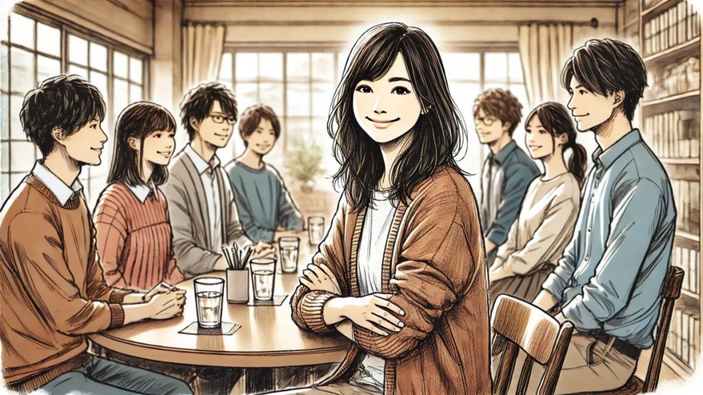周囲に人が集まる話しやすい人の特徴と雰囲気
