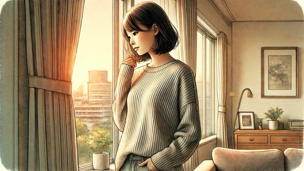 影のある美人が持つ独特の雰囲気