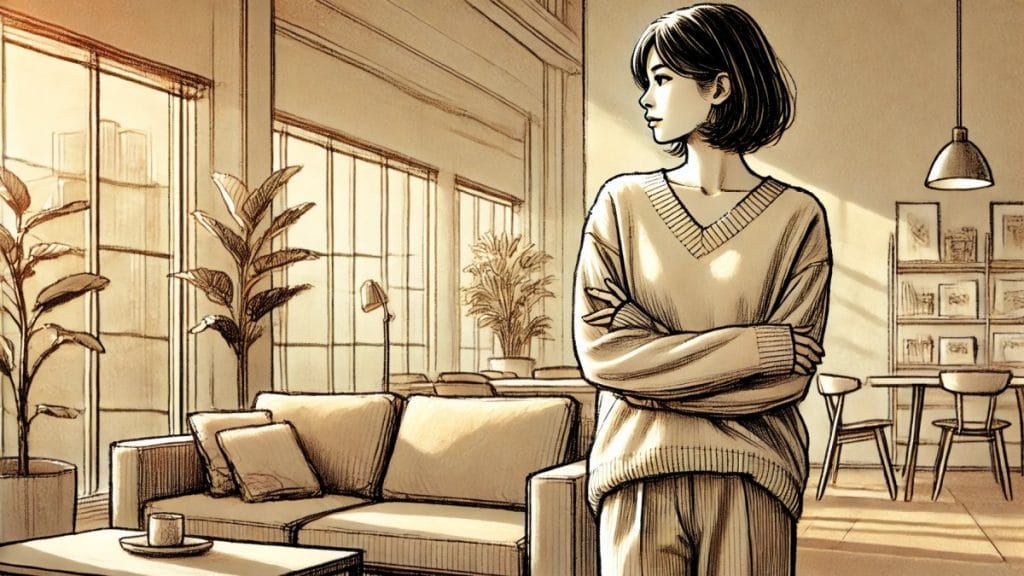 大人しいけど堂々としてる