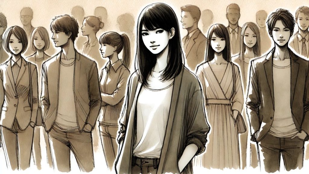 周囲に与えるミステリアスな女性の印象