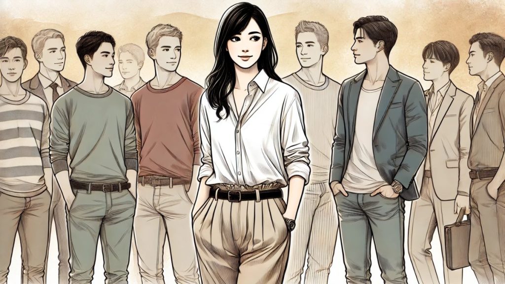 男っぽい女性が好きなタイプに刺さる魅力