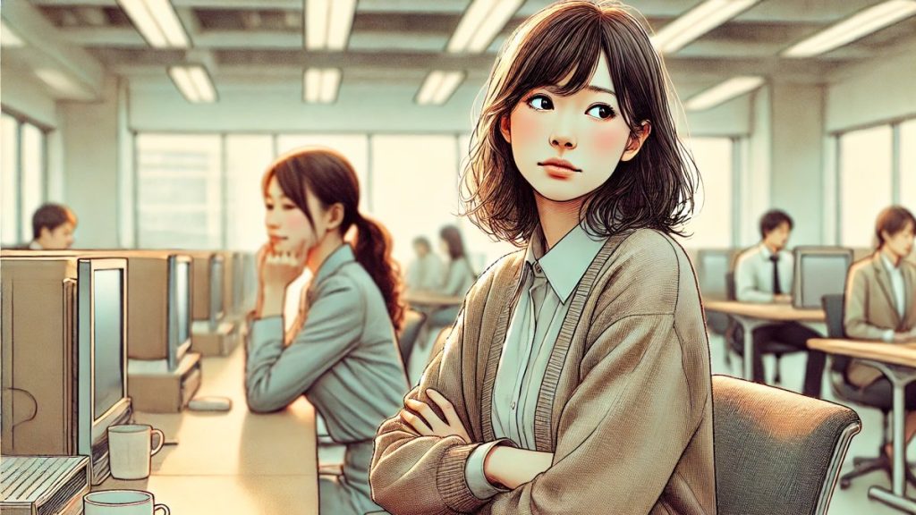 職場や職場の女性が不機嫌な場合