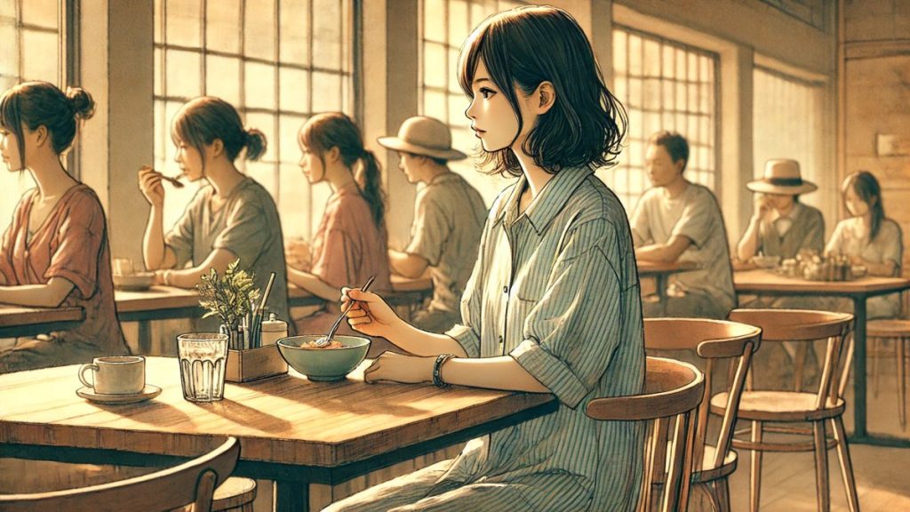 一人で食事を楽しめる人のメンタルとは