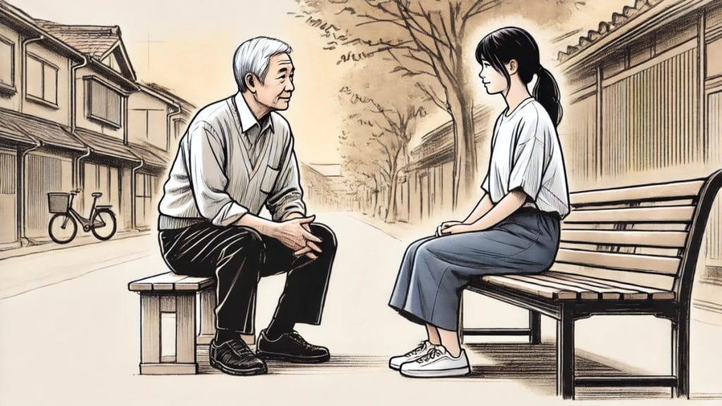 お年寄りに話しかけられる人の特徴