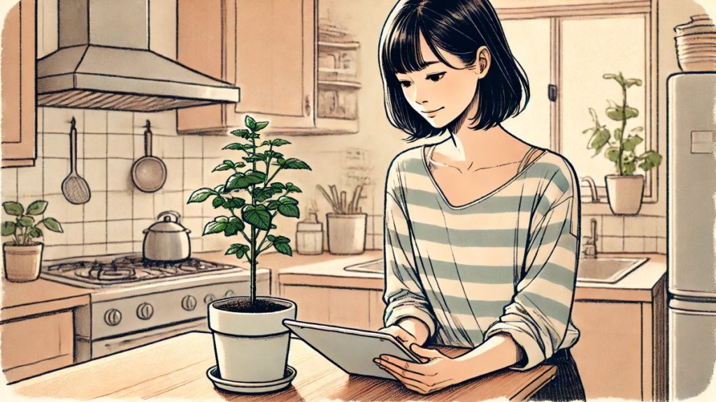 植物の育て方を調べる習慣で変われる