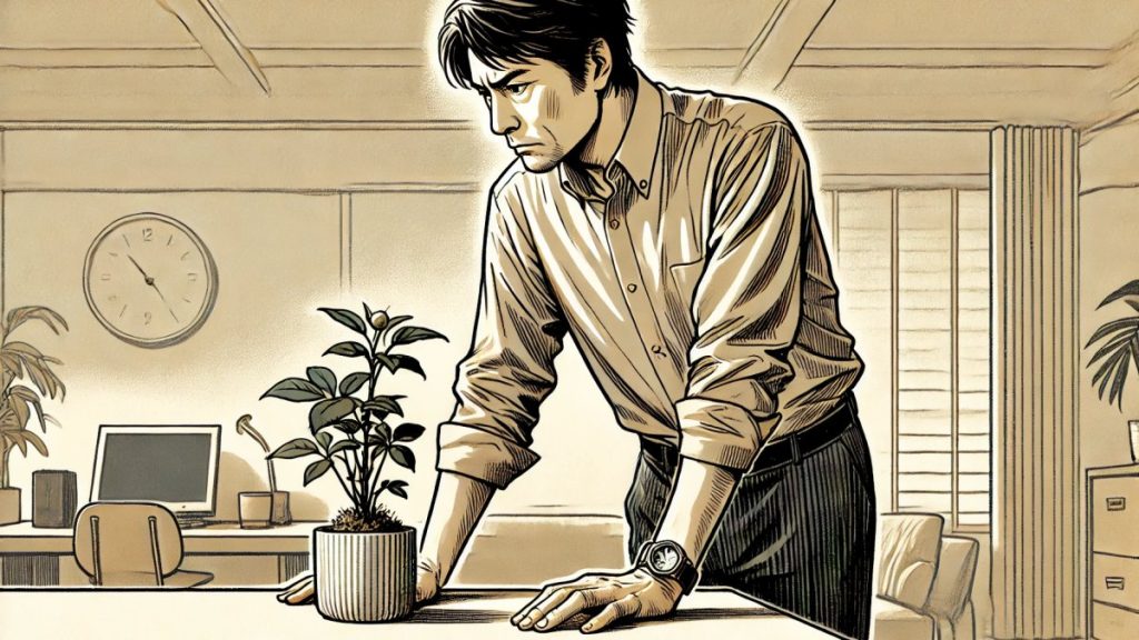 コントロール欲求が強いと枯らしやすい