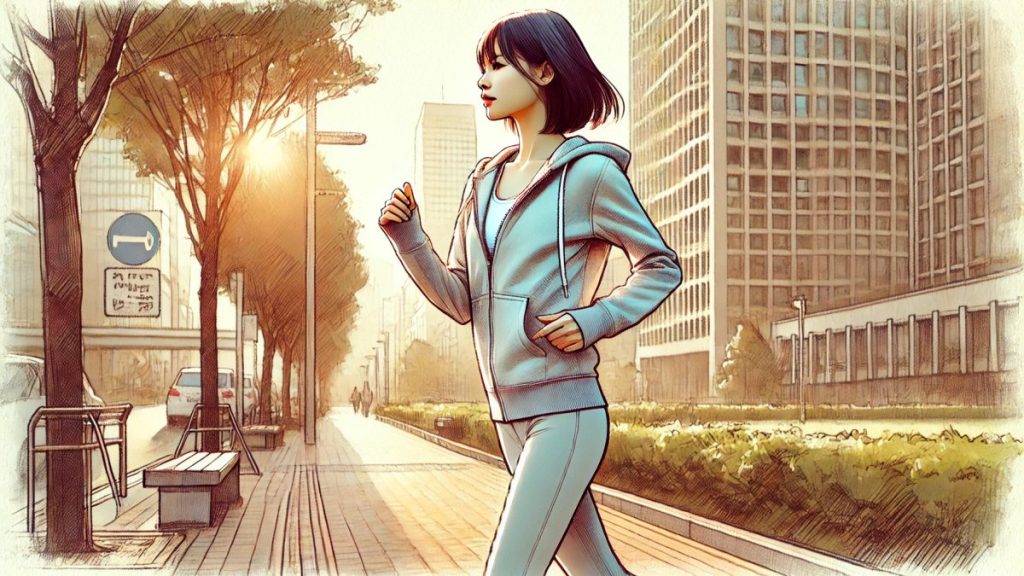 早く歩くと疲れる?効率的な歩き方
