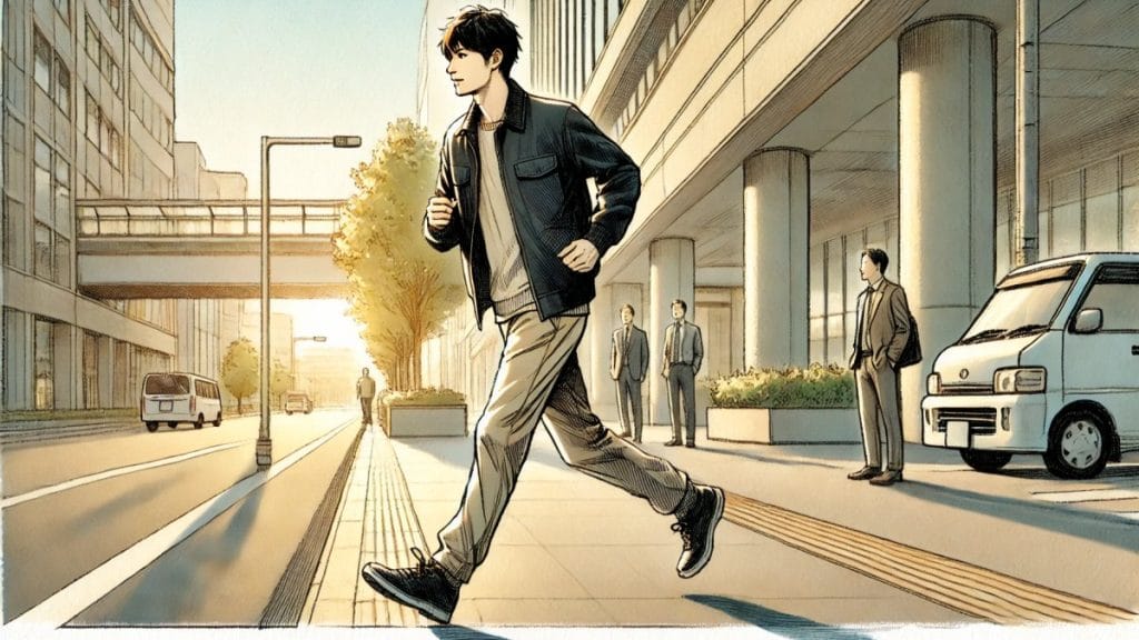 歩くのが早い人や大股で歩く心理