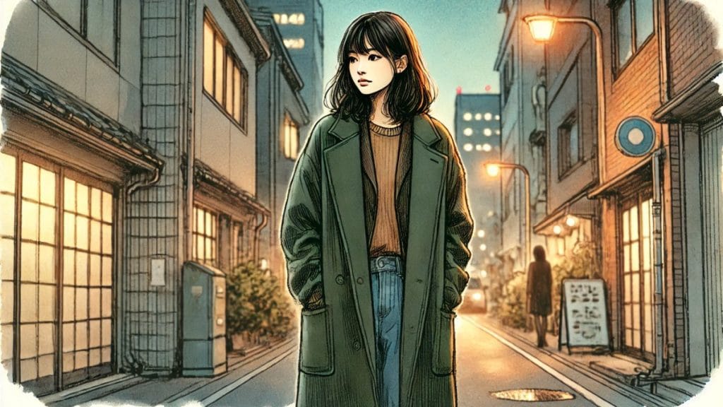 ミステリアスな悩みを言わない女性