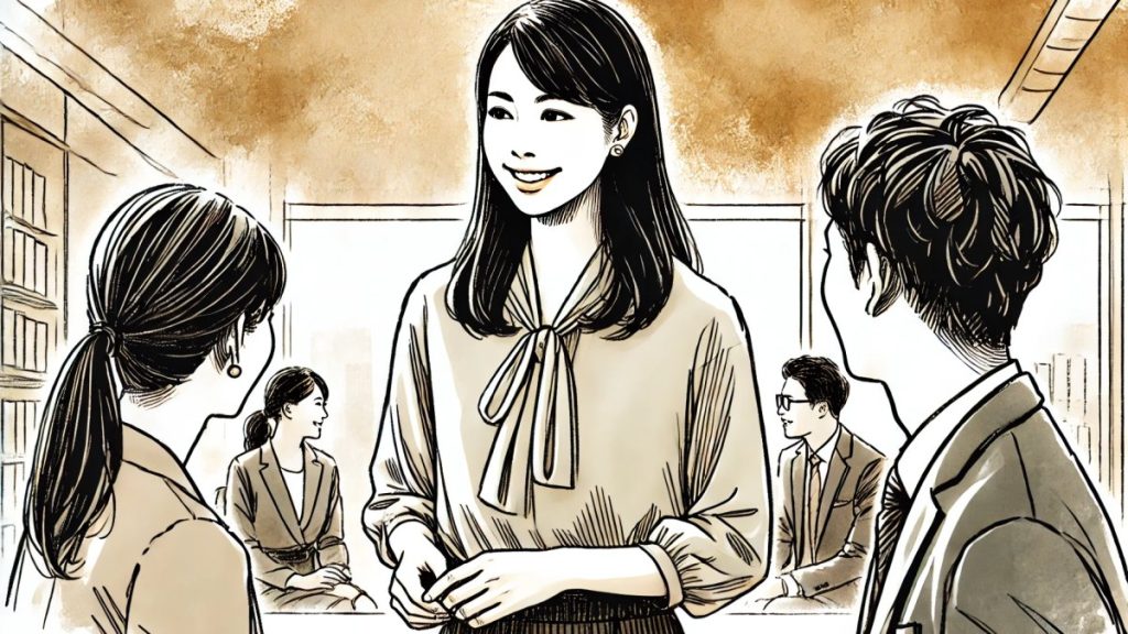 職場で輝く誰とでも仲良くなれる女性の強み