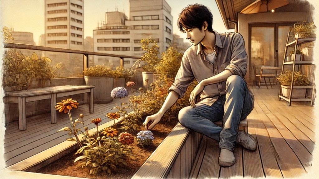 花が好きな男性の性格と男性心理