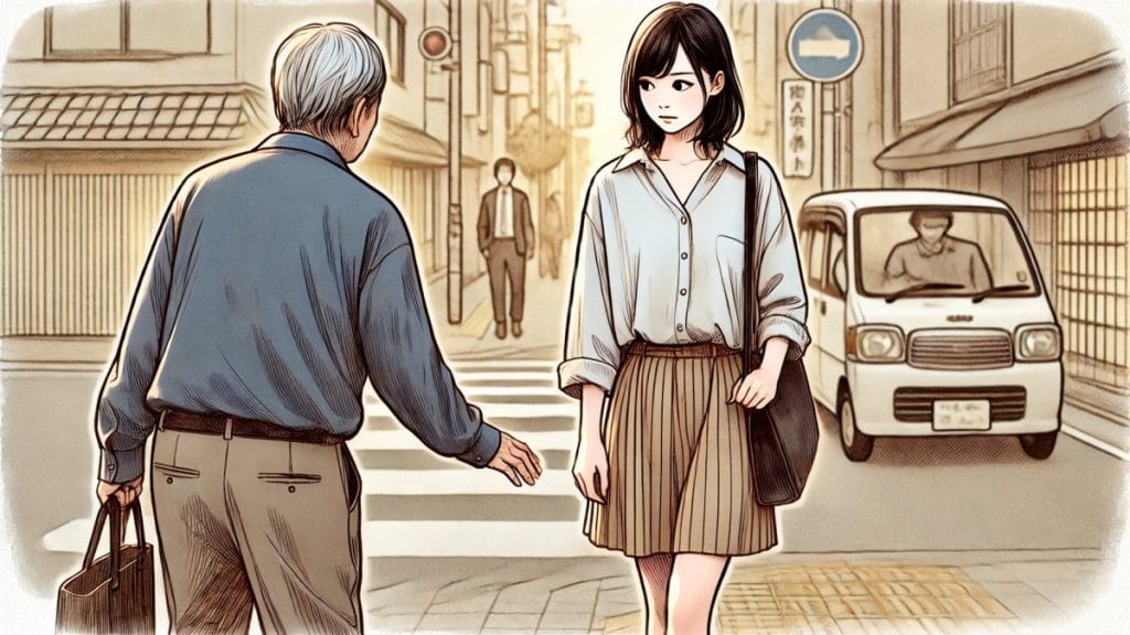 知らないおじさんが近寄ってくる時の注意点