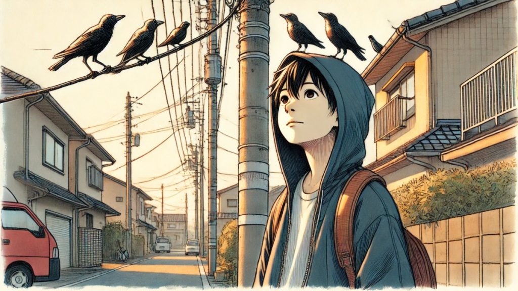 カラスに好かれる人と狙われやすい人の違い