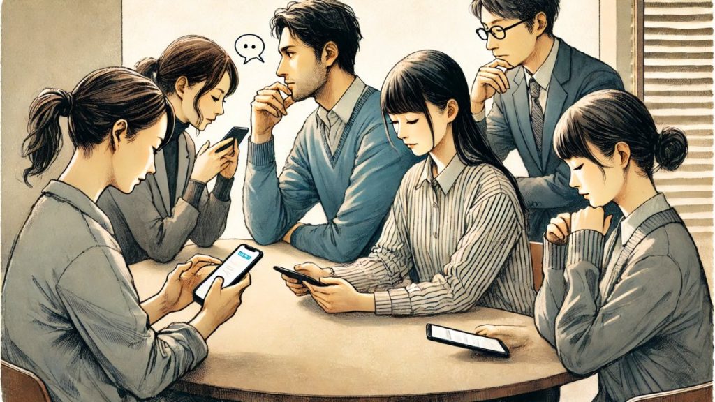 LINEをやらないのは周りに迷惑なのか