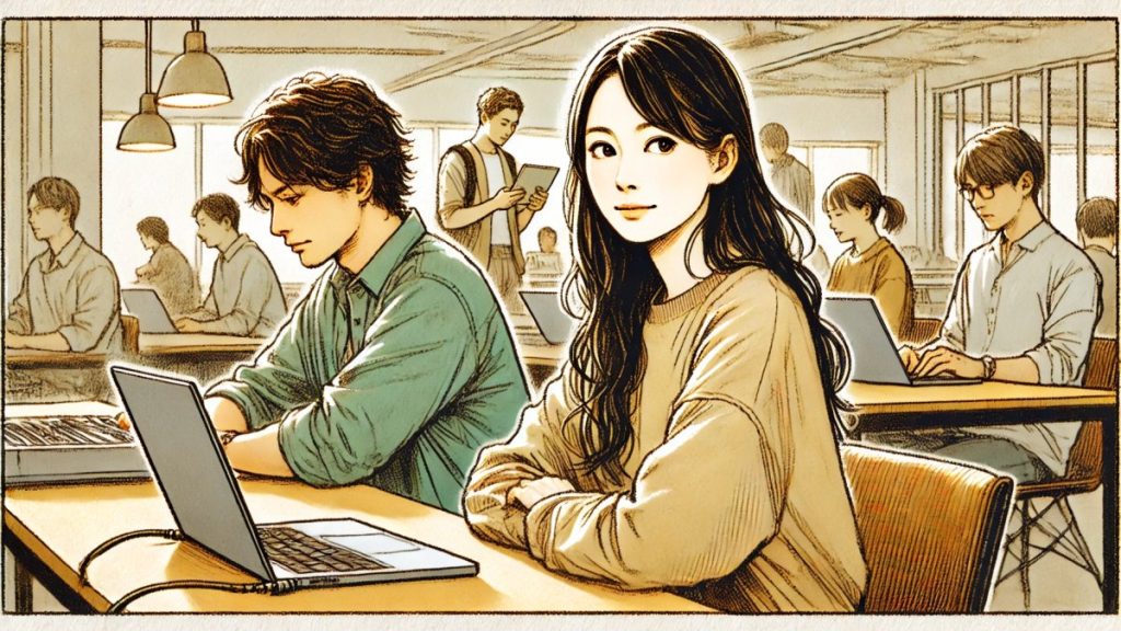 近くに来るけど話しかけない男性のサインを見極める
