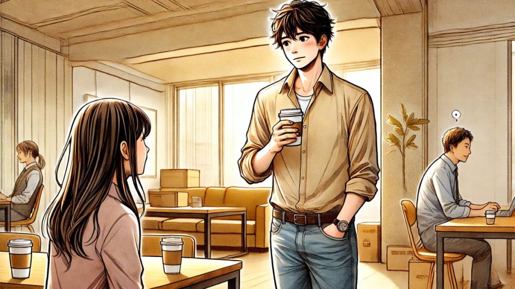 急に話しかけてくるようになった男性の心境は？