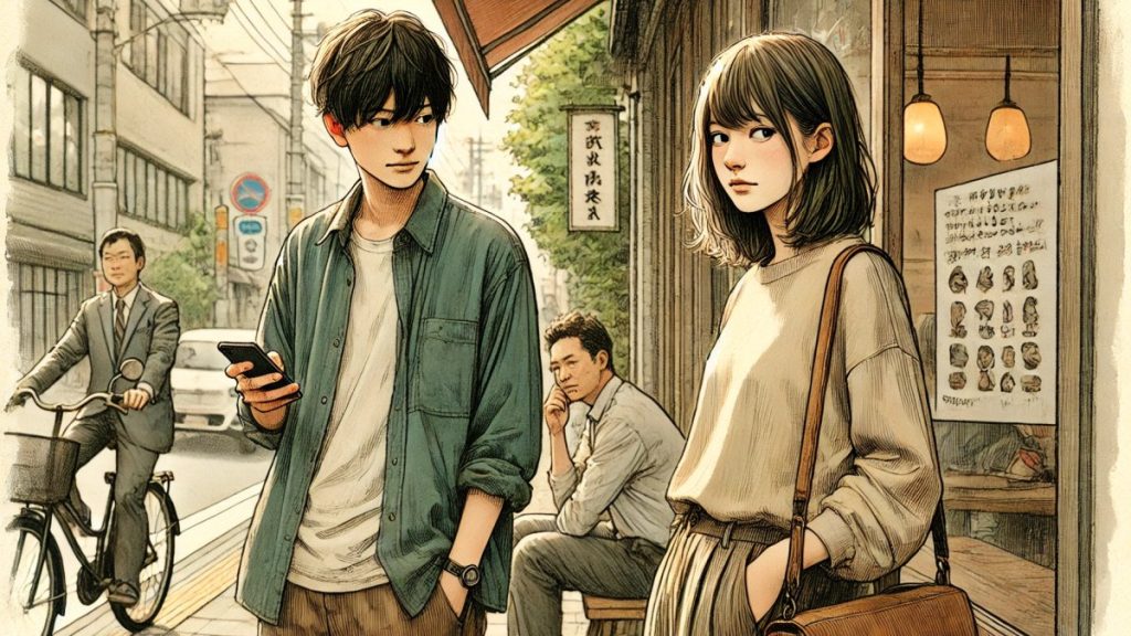 近くに来るけど話しかけない女性との心理の違い