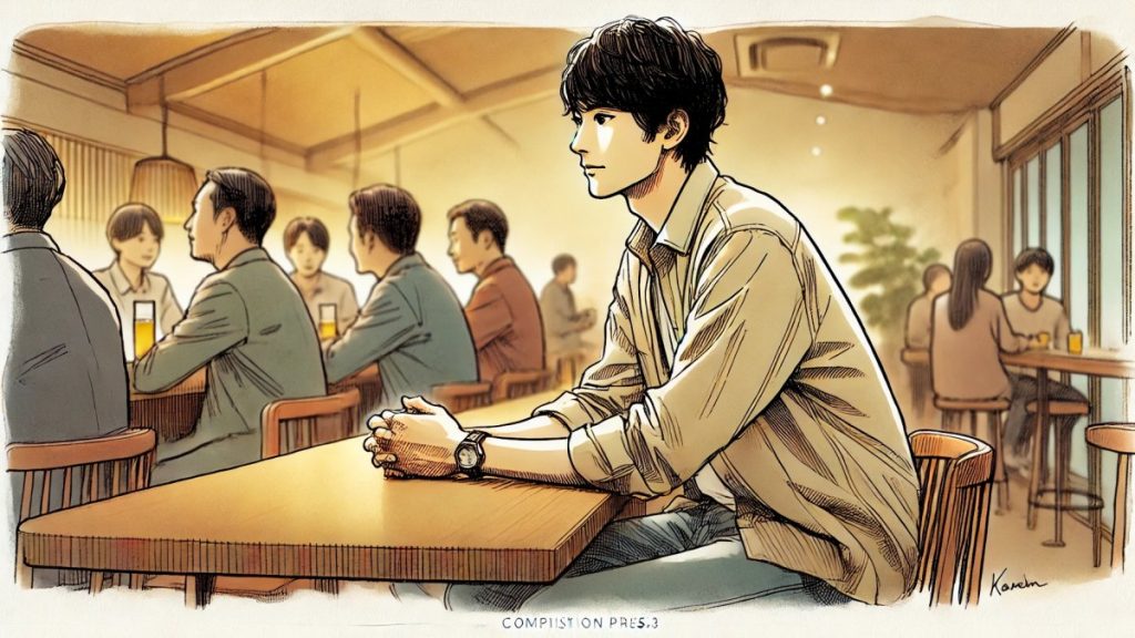 飲み会で隣に座る男性心理の基本