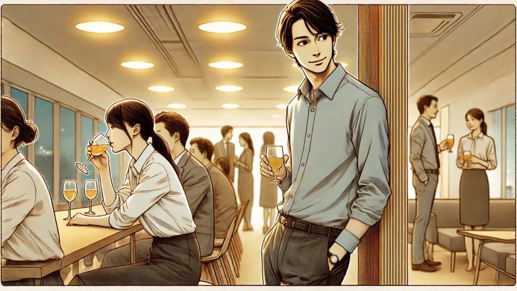 飲み会で隣に座る男性心理の総括