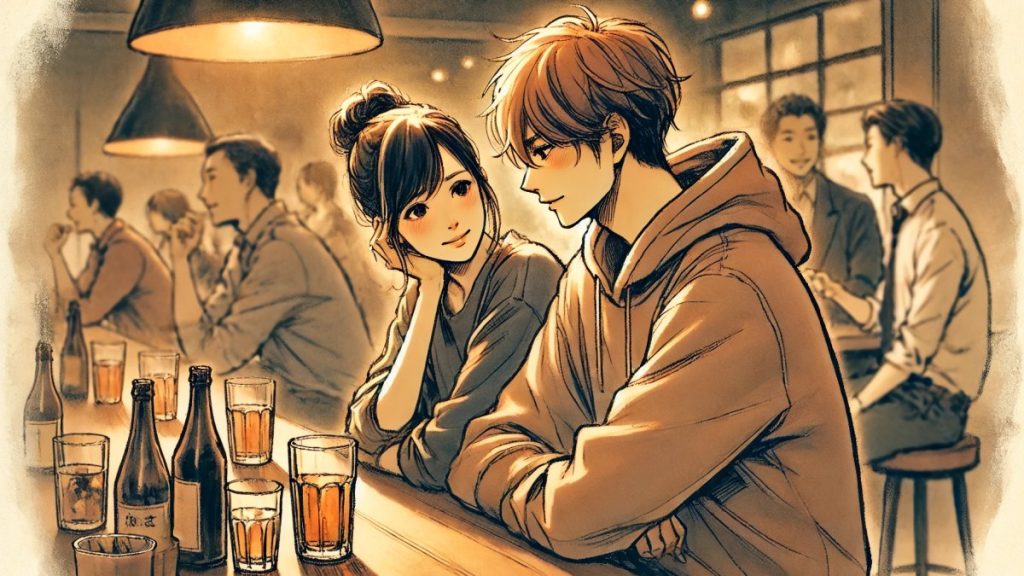 隣の席でくっつくのは脈あり?
