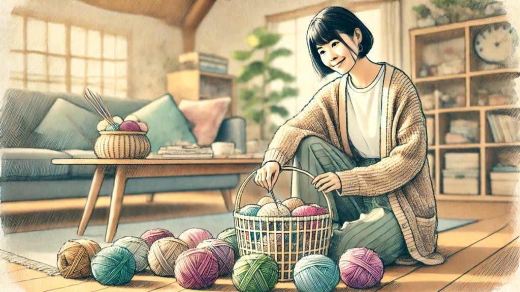 編み物が好きな人の特徴とその心理