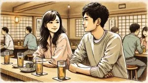 飲み会で隣に座る男性心理とは?脈ありサインと席の意味