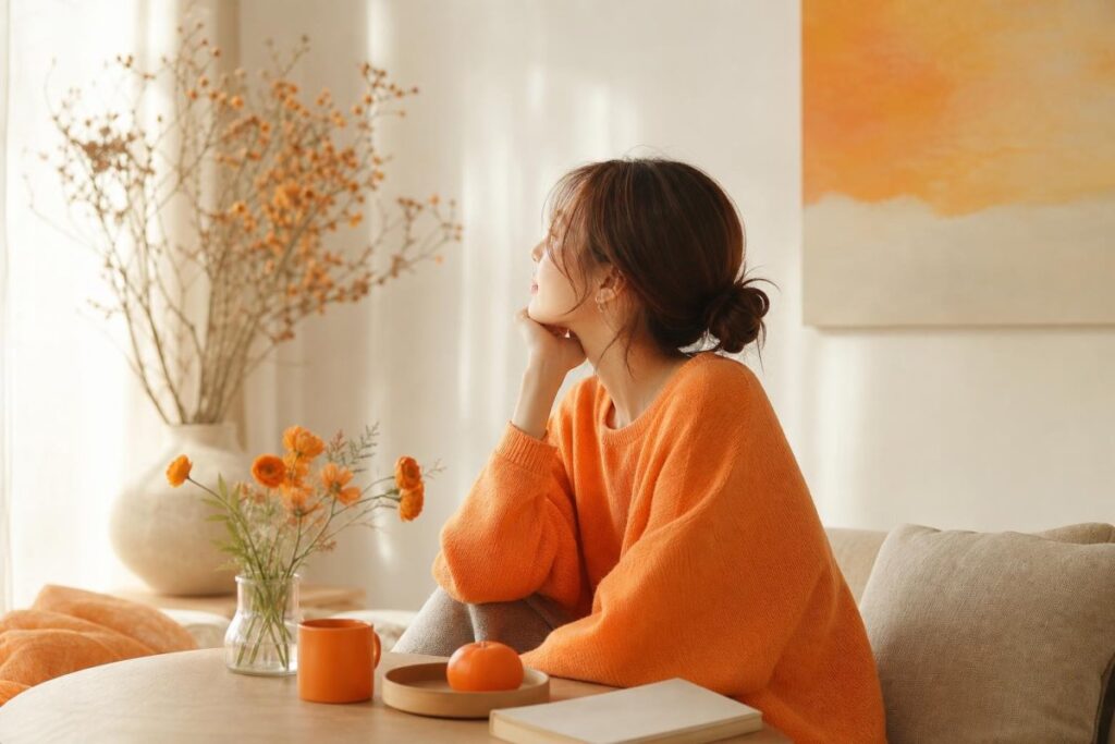 オレンジの色彩心理とは？意味・印象と惹かれるときの考え方