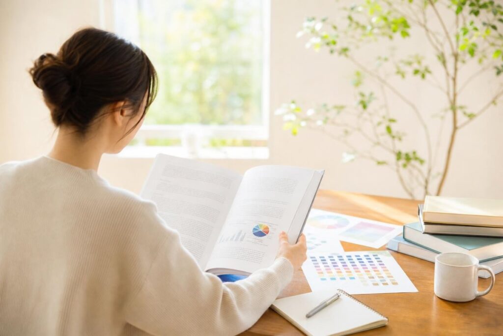 色彩心理学の論文を探すには？研究テーマと読み方をわかりやすく解説