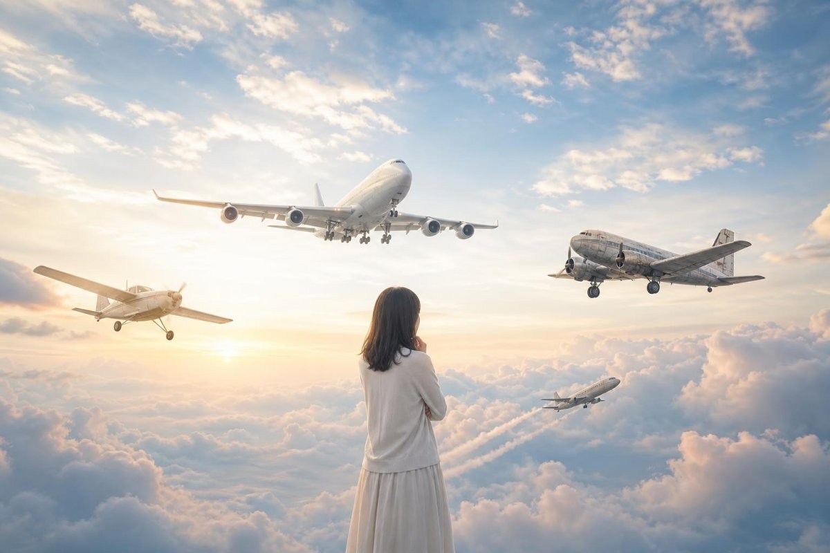 飛行機の状態別の意味
