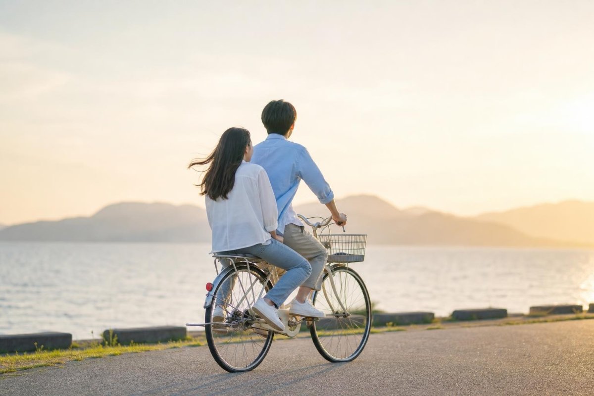 自転車を二人乗りする夢