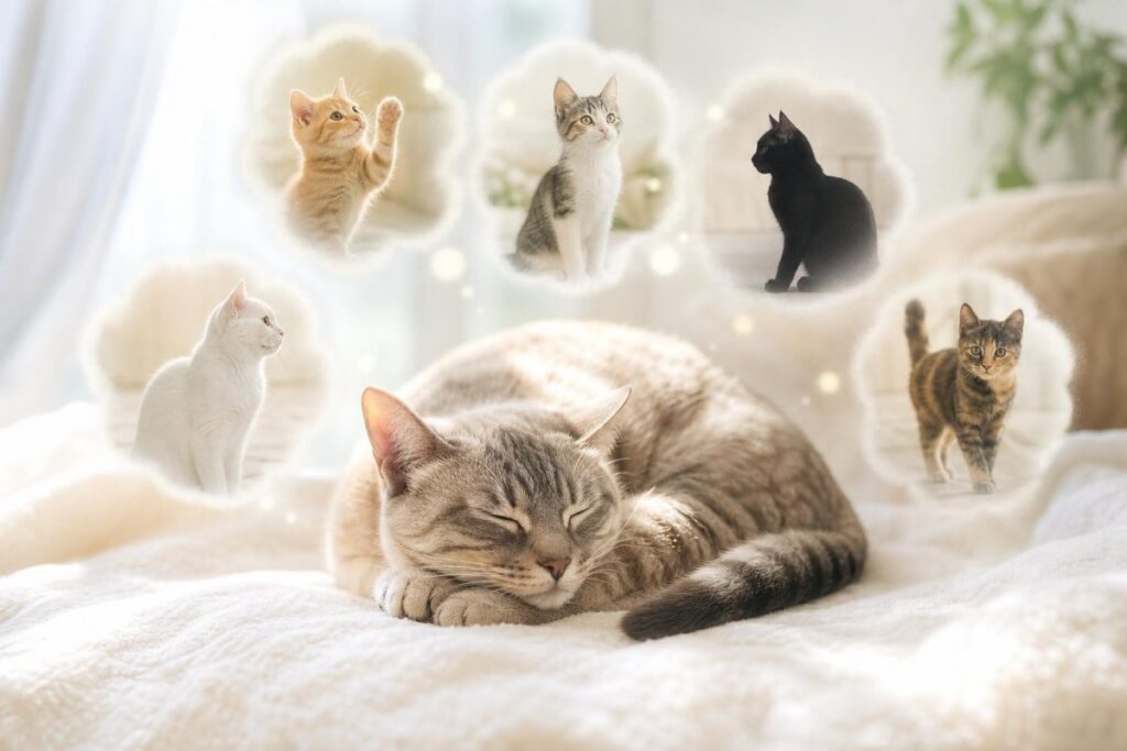 夢占いで猫の夢が示す意味とは？子猫・色・行動別に解説
