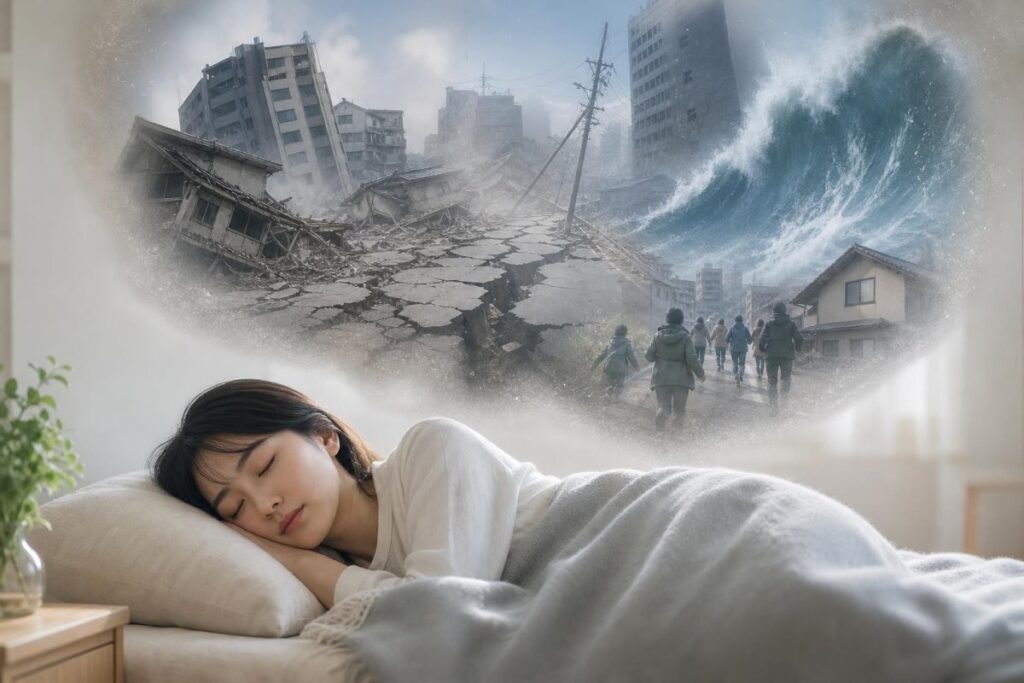 夢占いで地震の夢が示す意味とは？揺れ・避難・被害別に解説