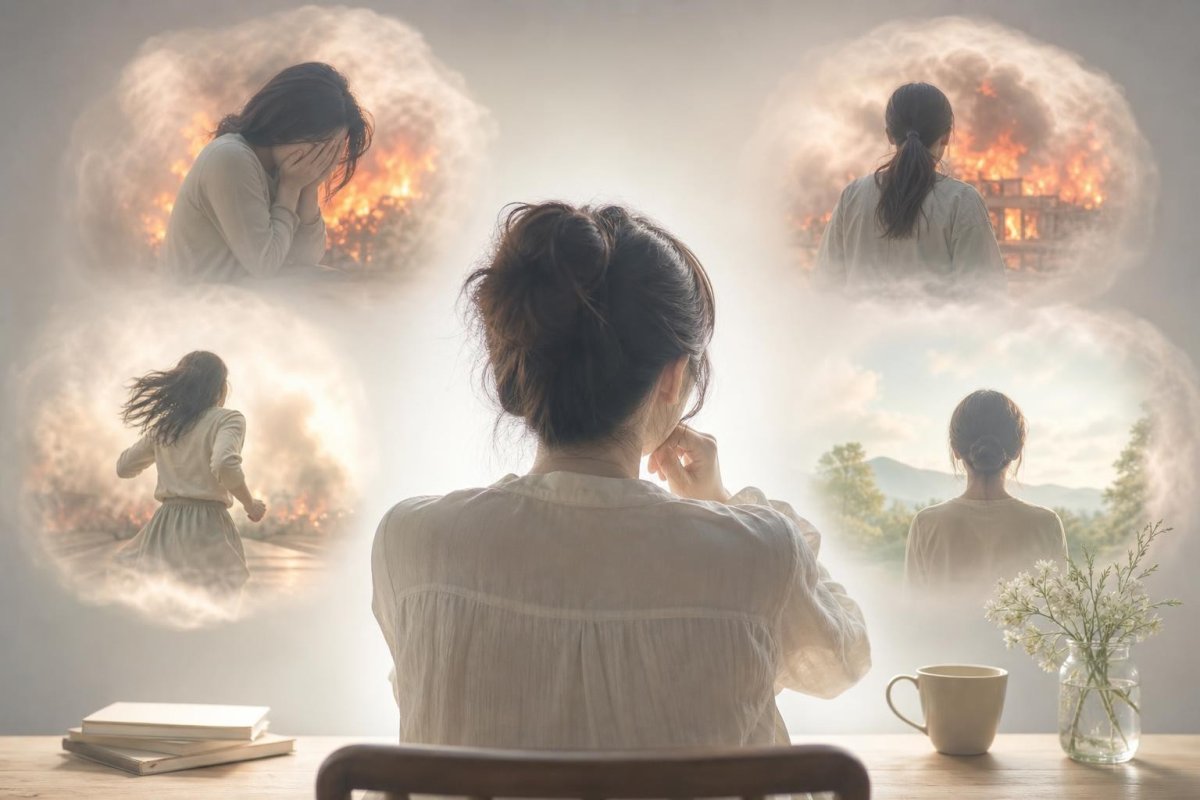 感情で変わる火事の夢の意味