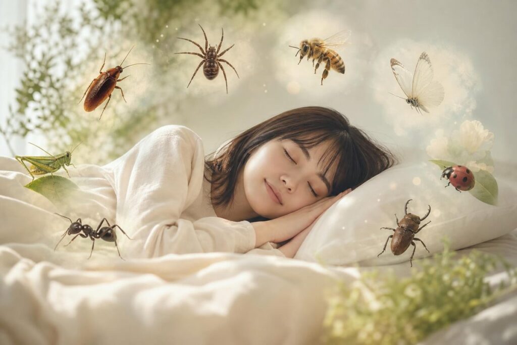 夢占いで虫の夢が示す意味とは？種類・数・行動別に解説