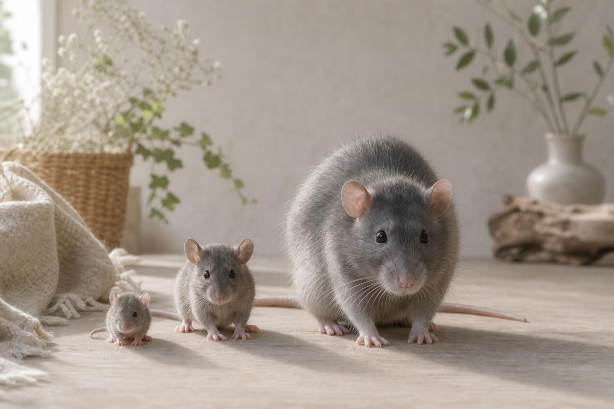 ネズミの大きさ別に見る意味