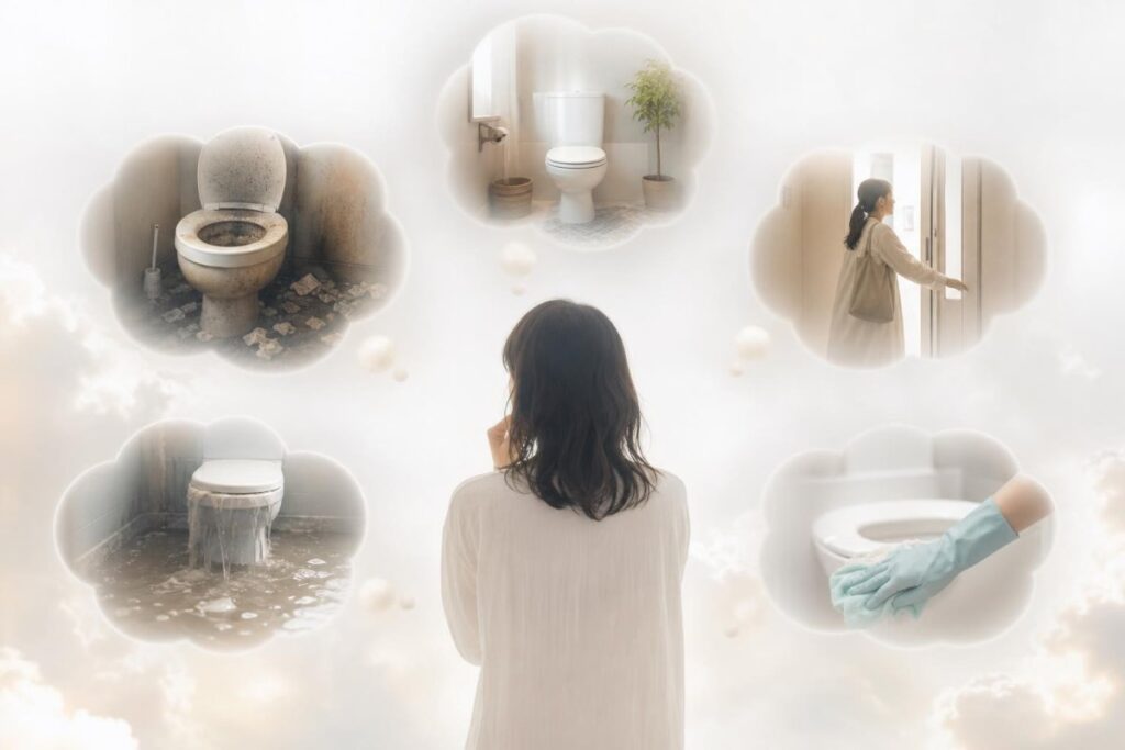 夢占いでトイレの夢が示す意味とは？汚い・探すなど状況別に解説
