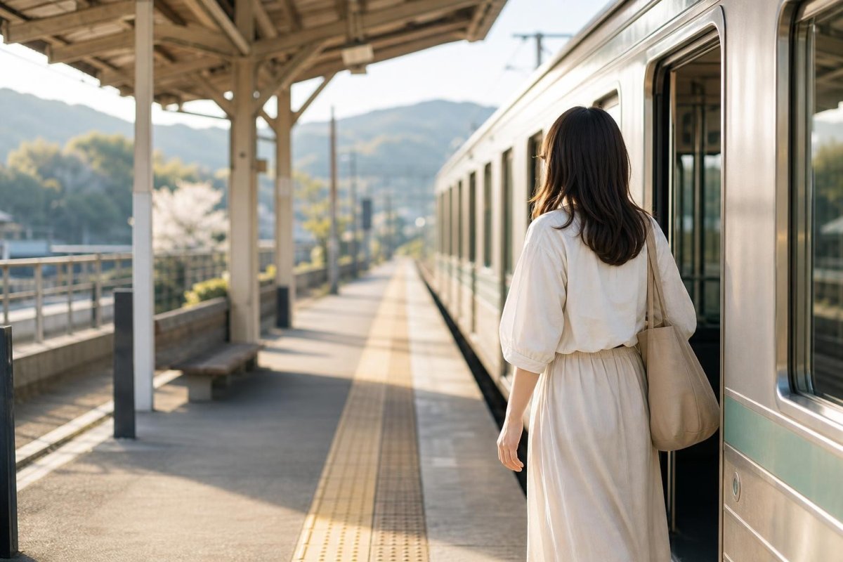 電車を降りる夢